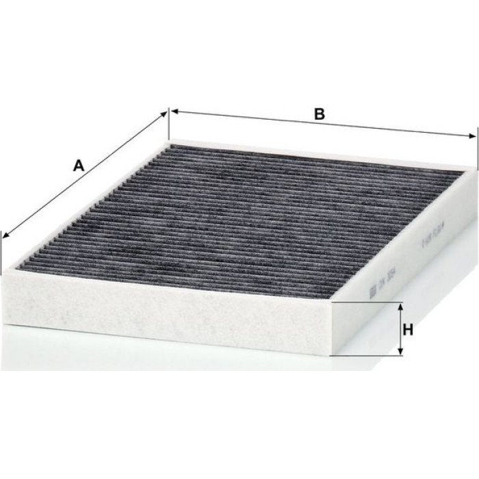 MANN-FILTER CUK 3054 Innenraumfilter, Aktivkohlefilter MANN-FILTER CUK 3054 Innenraumfilter, Aktivkohlefilter