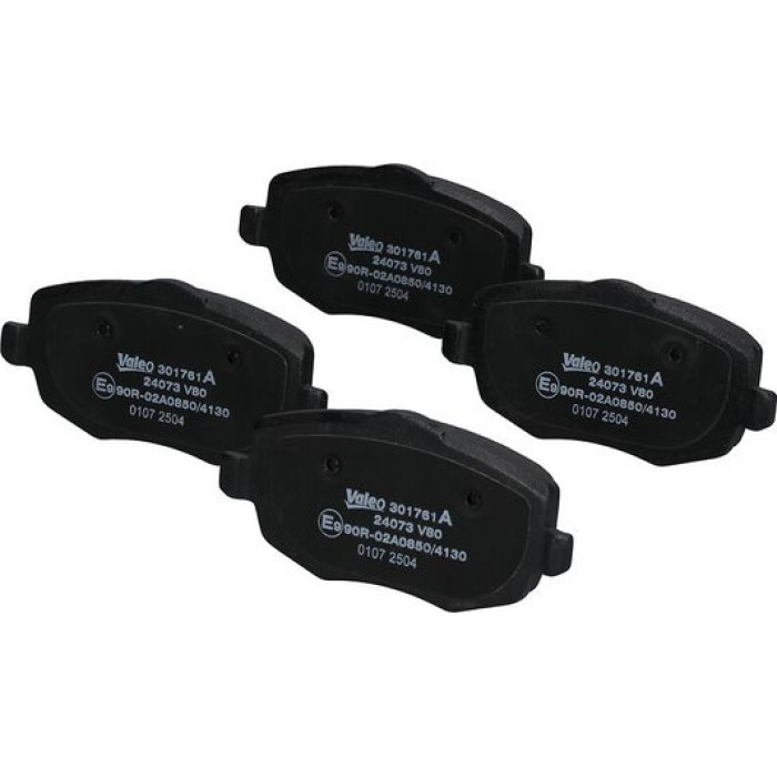Valeo 301761A Bremsbelagsatz, Scheibenbremse EXPERT