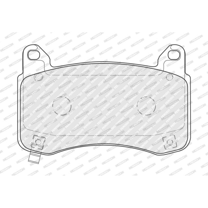 Ferodo FDB5327 Bremsbelagsatz, Scheibenbremse PREMIER ECO FRICTION Ferodo FDB5327 Bremsbelagsatz, Scheibenbremse PREMIER ECO FRICTION