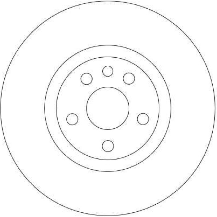 TRW DF4257 Bremsscheibe