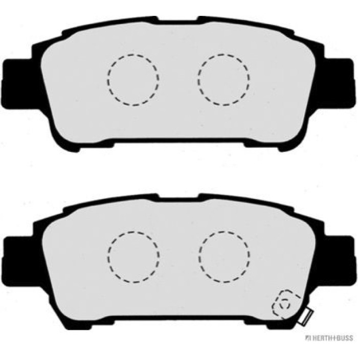 Herth+Buss Jakoparts J3612019 Bremsbelagsatz, Scheibenbremse