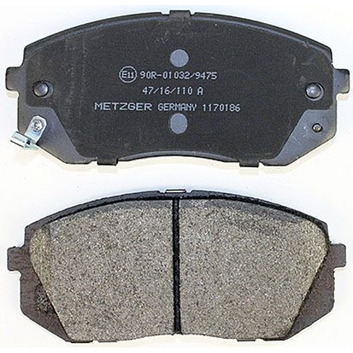 Metzger 1170186 Bremsbelagsatz, Scheibenbremse Metzger 1170186 Bremsbelagsatz, Scheibenbremse
