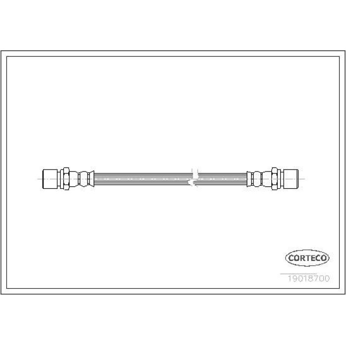 Corteco 19018700 Bremsschlauch