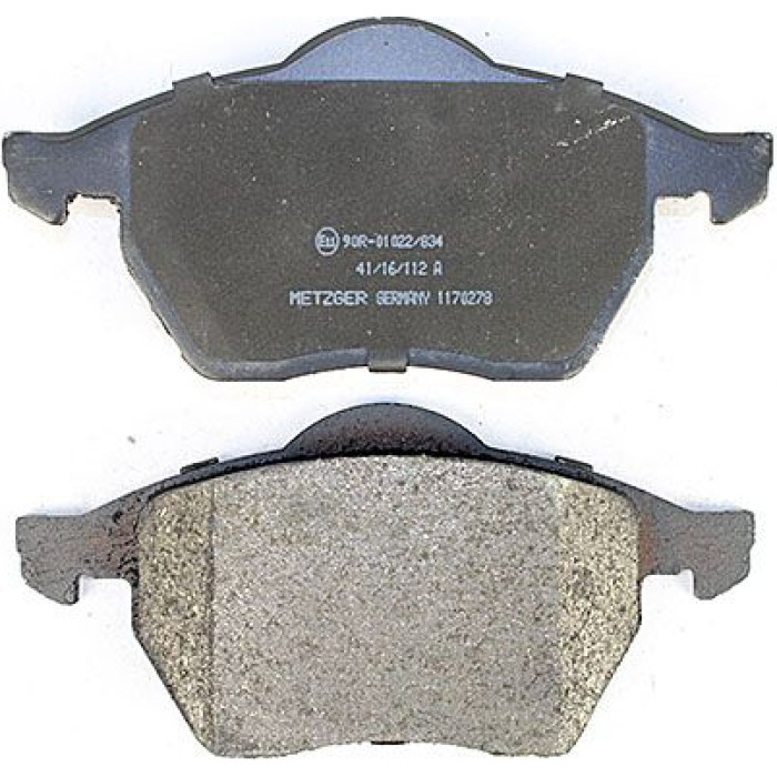Metzger 1170278 Bremsbelagsatz, Scheibenbremse Metzger 1170278 Bremsbelagsatz, Scheibenbremse