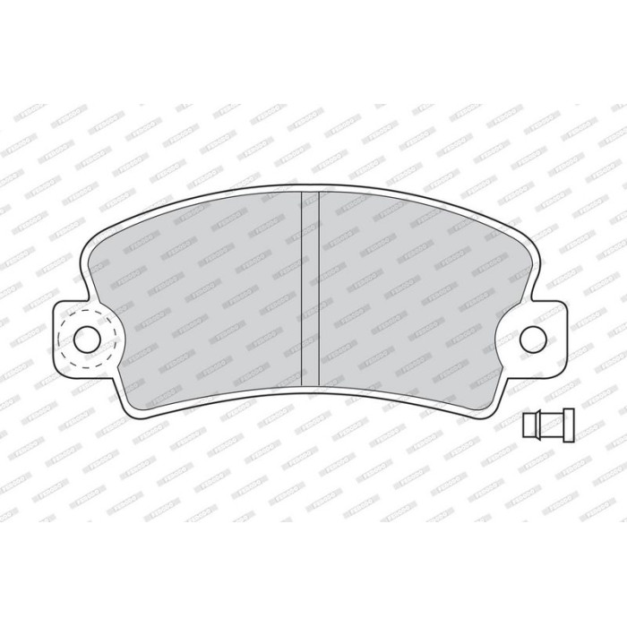 Ferodo FDB113 Bremsbelagsatz, Scheibenbremse PREMIER ECO FRICTION