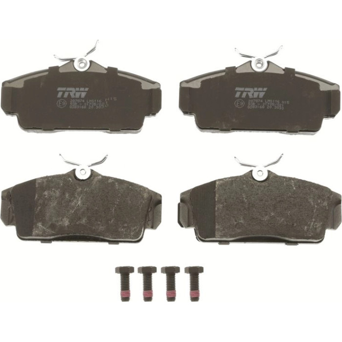 TRW GDB3168 Bremsbelagsatz, Scheibenbremse COTEC TRW GDB3168 Bremsbelagsatz, Scheibenbremse COTEC