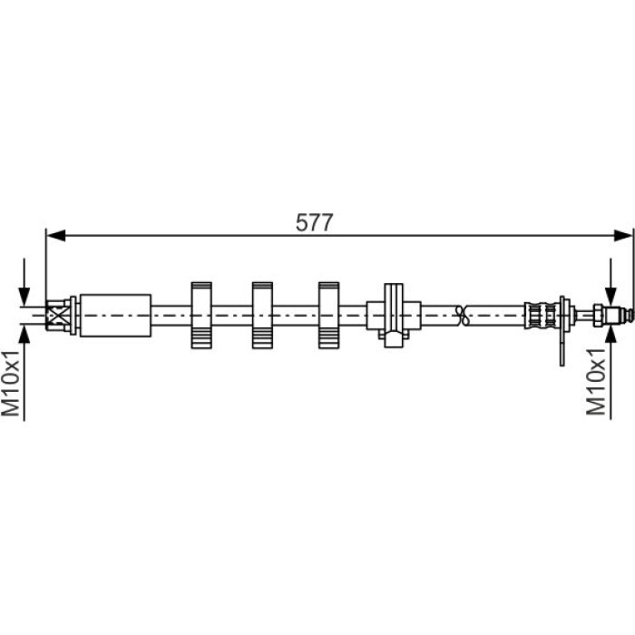 BOSCH 1 987 476 810 Bremsschlauch