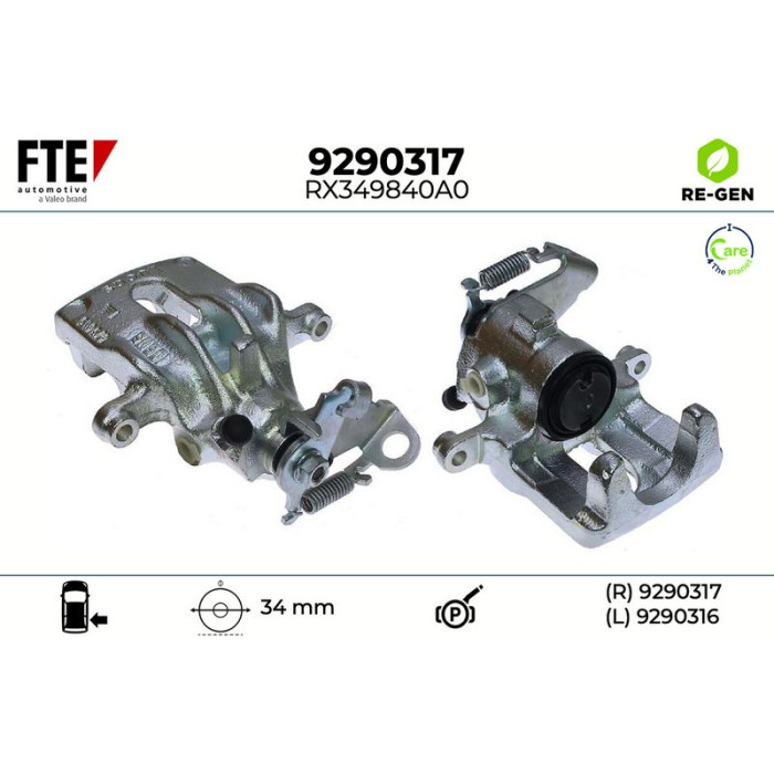FTE 9290317 Bremssattel