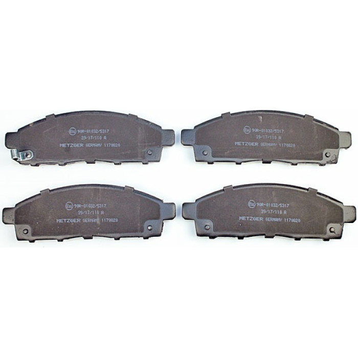 Metzger 1170820 Bremsbelagsatz, Scheibenbremse Metzger 1170820 Bremsbelagsatz, Scheibenbremse
