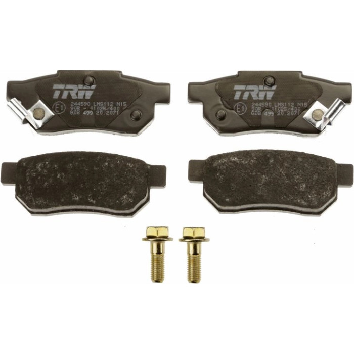TRW GDB499 Bremsbelagsatz, Scheibenbremse COTEC TRW GDB499 Bremsbelagsatz, Scheibenbremse COTEC