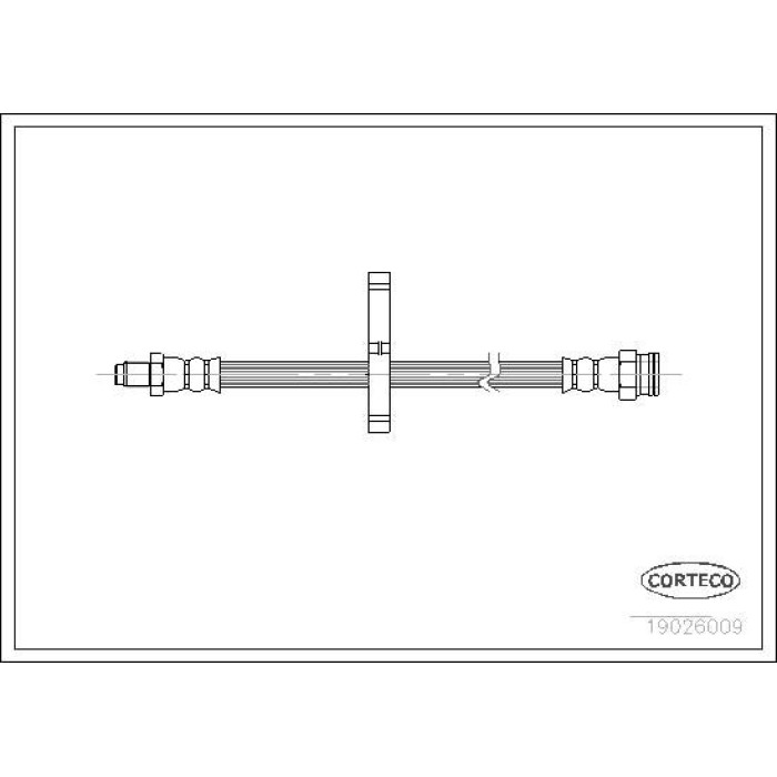 Corteco 19026009 Bremsschlauch