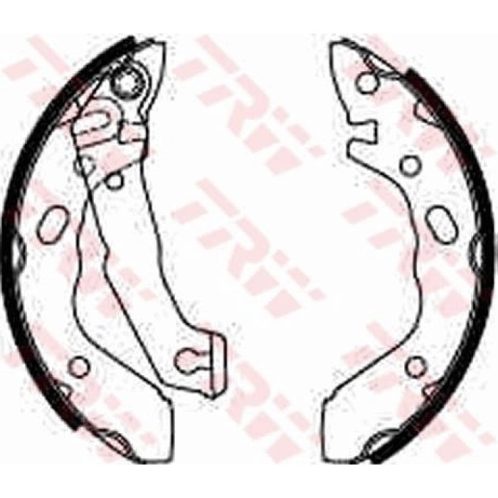TRW GS8568 Bremsbackensatz