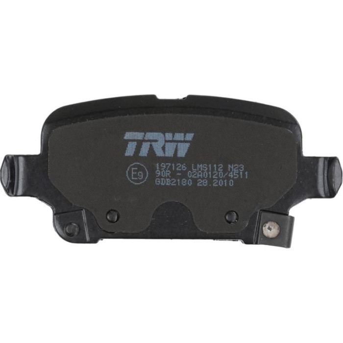 TRW GDB2180 Bremsbelagsatz, Scheibenbremse