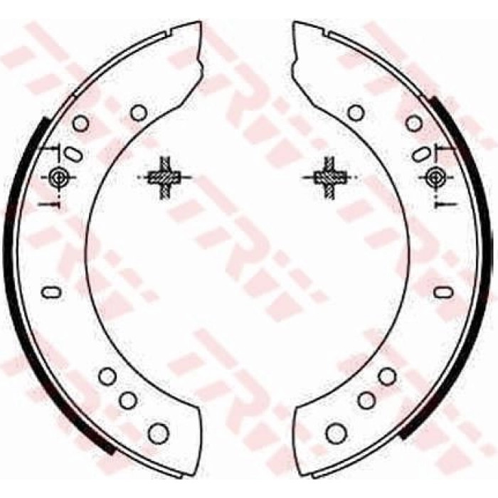 TRW GS6082 Bremsbackensatz