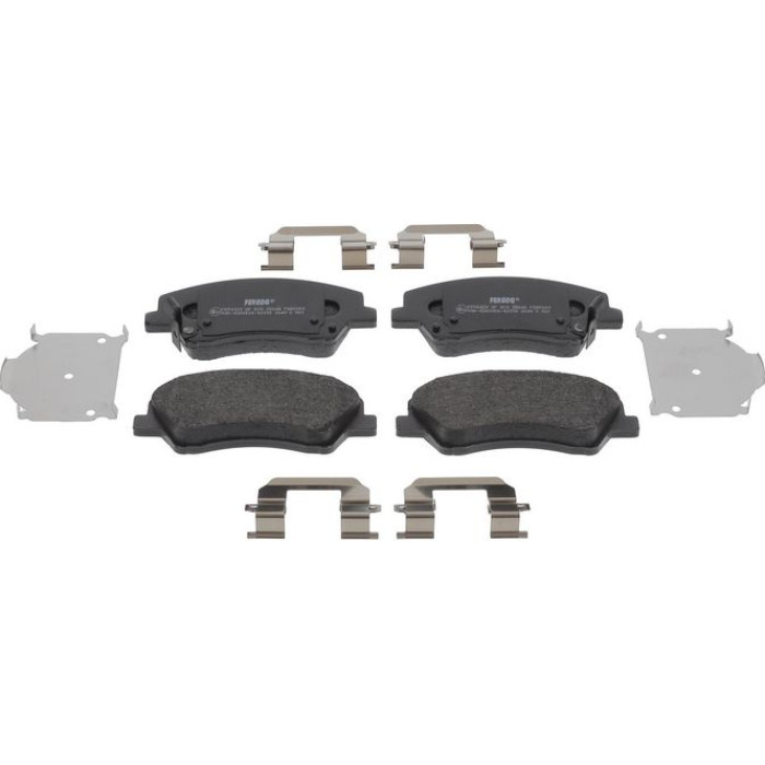 Ferodo FDB5040 Bremsbelagsatz, Scheibenbremse PREMIER ECO FRICTION Ferodo FDB5040 Bremsbelagsatz, Scheibenbremse PREMIER ECO FRICTION