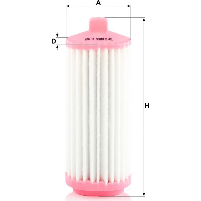 MANN-FILTER C 11 007 Luftfilter MANN-FILTER C 11 007 Luftfilter
