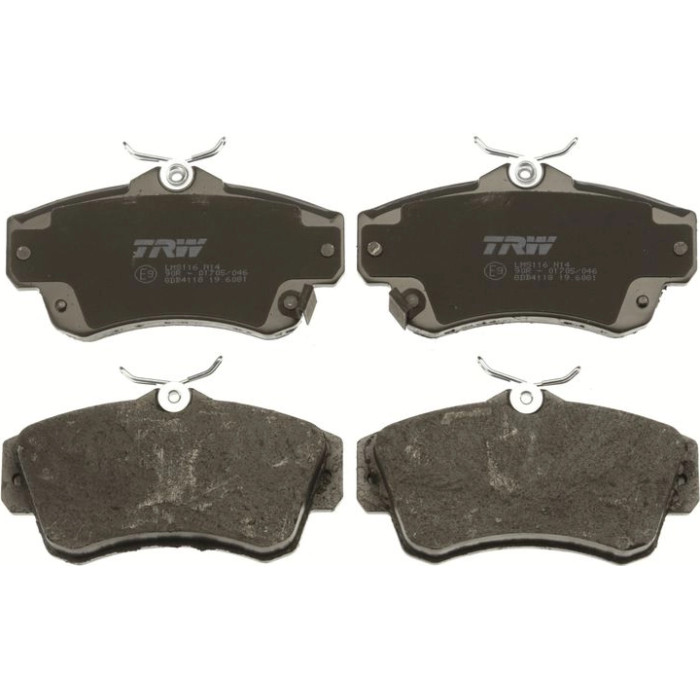 TRW GDB4118 Bremsbelagsatz, Scheibenbremse COTEC