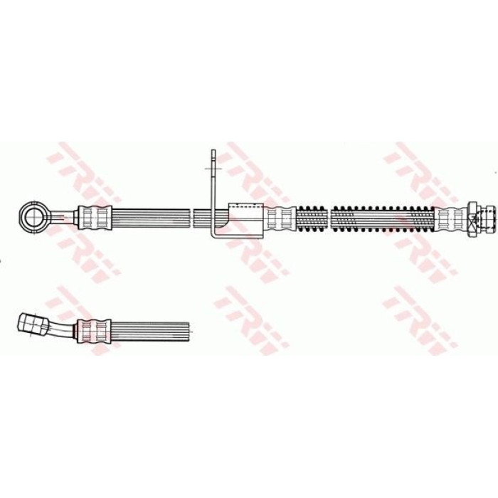 TRW PHD958 Bremsschlauch TRW PHD958 Bremsschlauch