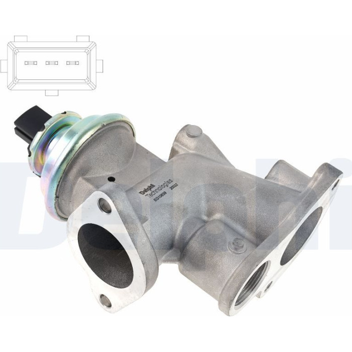 Delphi EG10639-12B1 AGR-Ventil Delphi EG10639-12B1 AGR-Ventil
