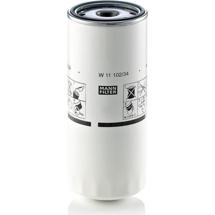 Mann-Filter W 11 102/34 Ölfilter Mann-Filter W 11 102/34 Ölfilter