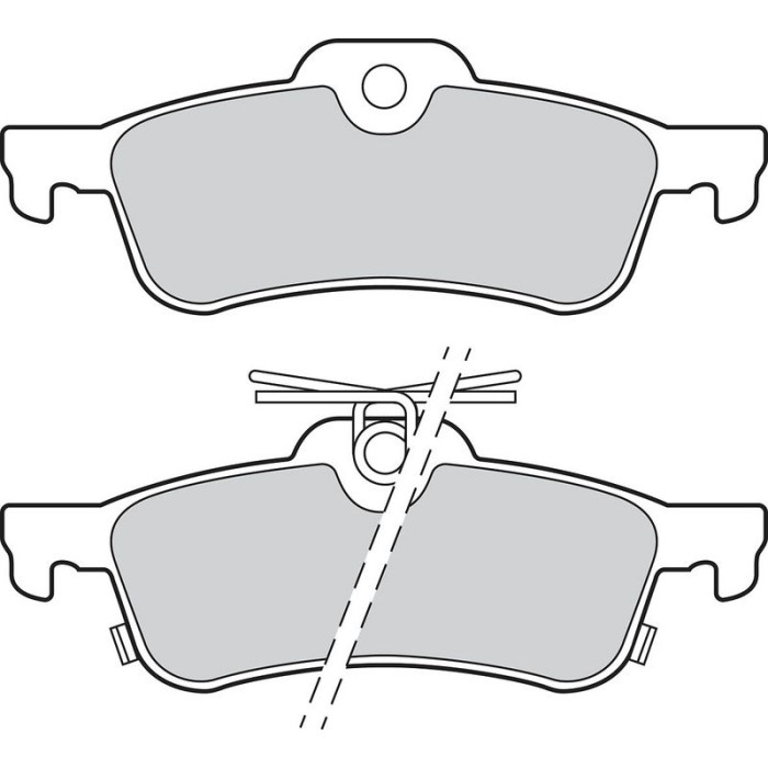 Valeo 302911 Bremsbelagsatz, Scheibenbremse ESSENTIAL