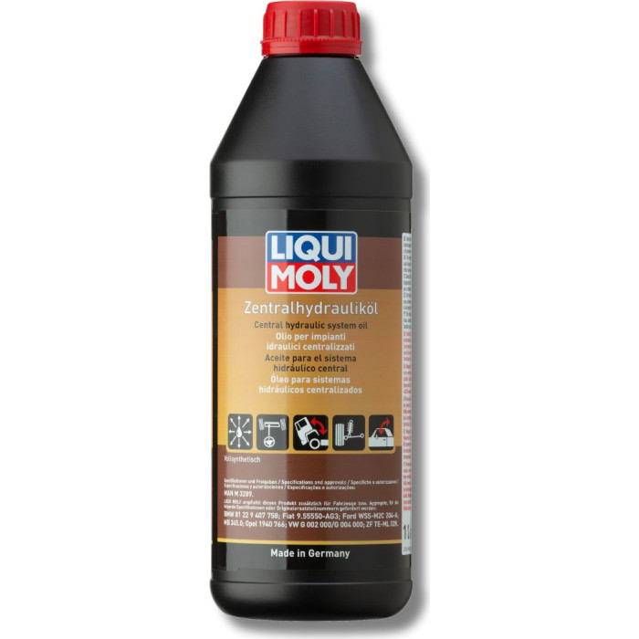 2x LIQUI MOLY 1127 Zentralhydrauliköl, Servolenkungsöl, 1L (2 L) 2x LIQUI MOLY 1127 Zentralhydrauliköl, Servolenkungsöl, 1L (2 L)