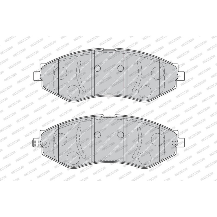 Ferodo FDB1905 Bremsbelagsatz, Scheibenbremse PREMIER ECO FRICTION Ferodo FDB1905 Bremsbelagsatz, Scheibenbremse PREMIER ECO FRICTION