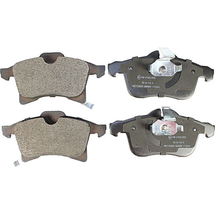 Metzger 1170010 Bremsbelagsatz, Scheibenbremse Metzger 1170010 Bremsbelagsatz, Scheibenbremse