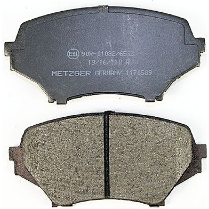 Metzger 1170589 Bremsbelagsatz, Scheibenbremse Metzger 1170589 Bremsbelagsatz, Scheibenbremse