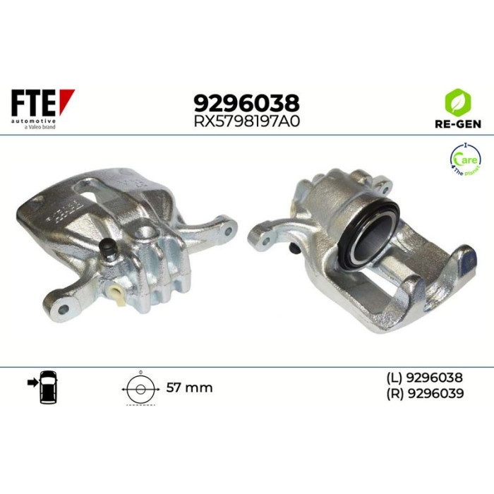 FTE 9296038 Bremssattel