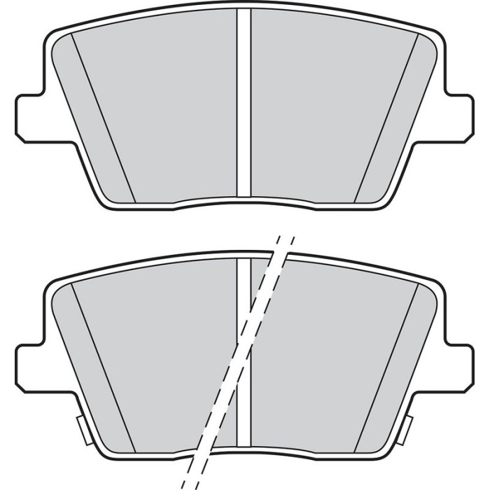 Bremsbelagsatz, Scheibenbremse 302865 Bremsbelagsatz, Scheibenbremse 302865