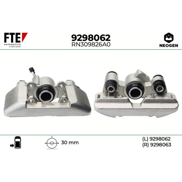 FTE 9298062 Bremssattel NEOGEN FTE 9298062 Bremssattel NEOGEN