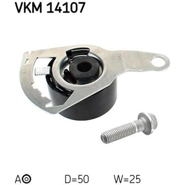 SKF VKM 14107 Spannrolle, Zahnriemen SKF VKM 14107 Spannrolle, Zahnriemen