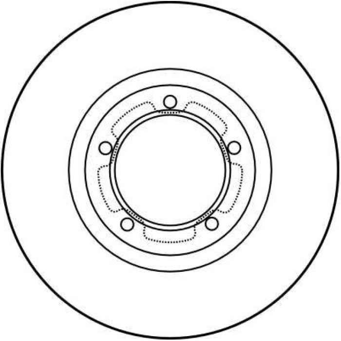 TRW DF2786 Bremsscheibe TRW DF2786 Bremsscheibe