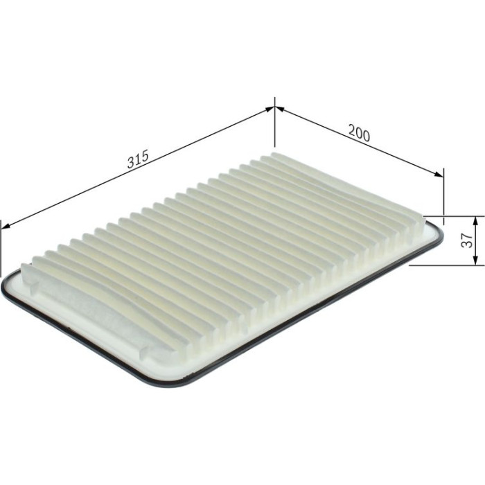 BOSCH 1 987 429 184 Luftfilter