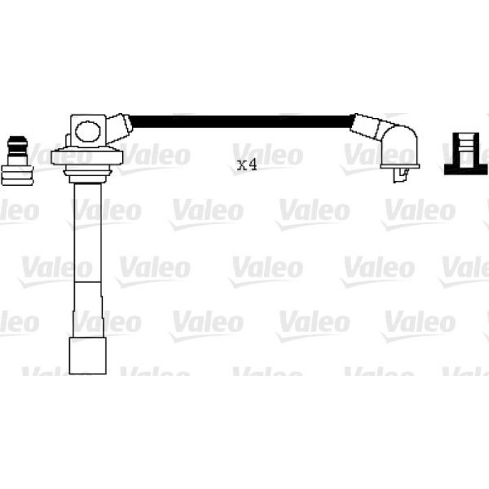 Valeo 346023 Zündleitungssatz Valeo 346023 Zündleitungssatz