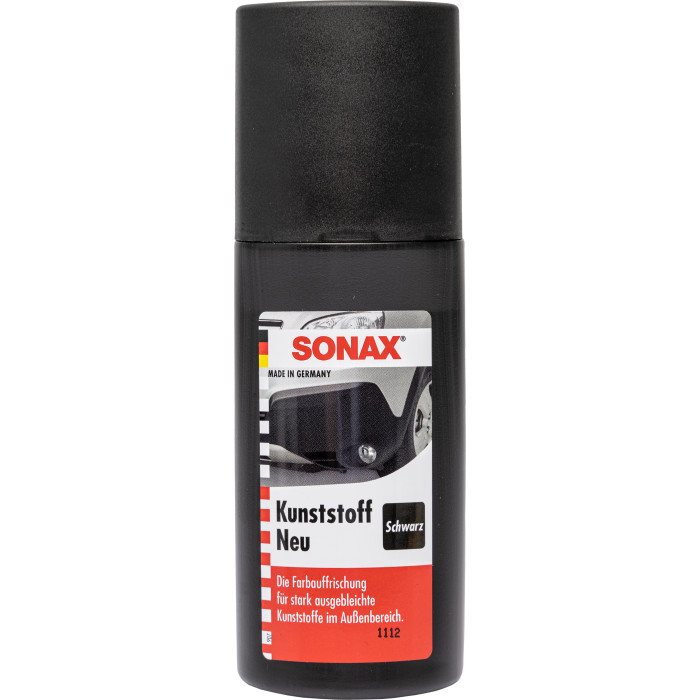 2x SONAX 04091000 Kunststoffpflegemittel Kunststoff Neu schwarz
