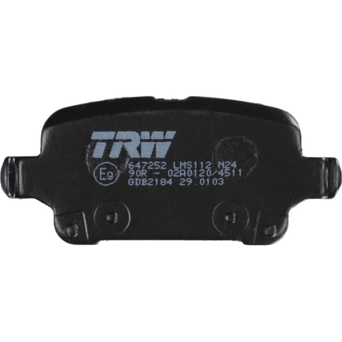 TRW GDB2184 Bremsbelagsatz, Scheibenbremse TRW GDB2184 Bremsbelagsatz, Scheibenbremse