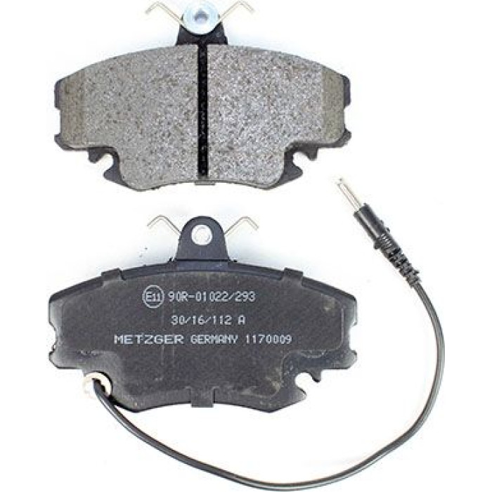 Metzger 1170009 Bremsbelagsatz, Scheibenbremse Metzger 1170009 Bremsbelagsatz, Scheibenbremse