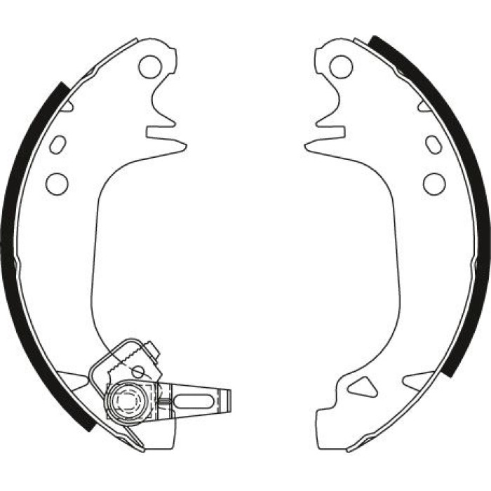 TRW GS8321 Bremsbackensatz