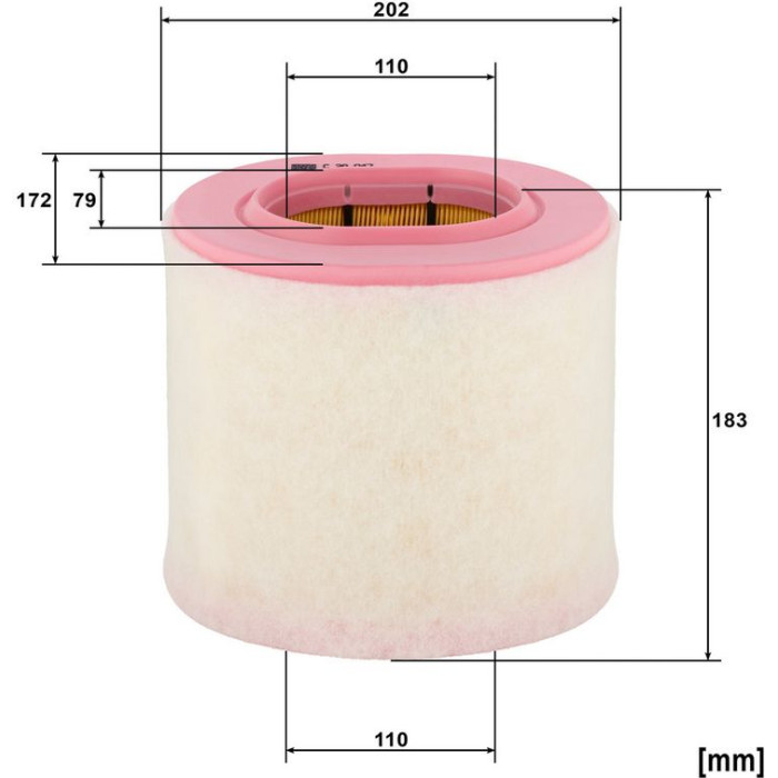 Mann-Filter C 20 043 Luftfilter Mann-Filter C 20 043 Luftfilter