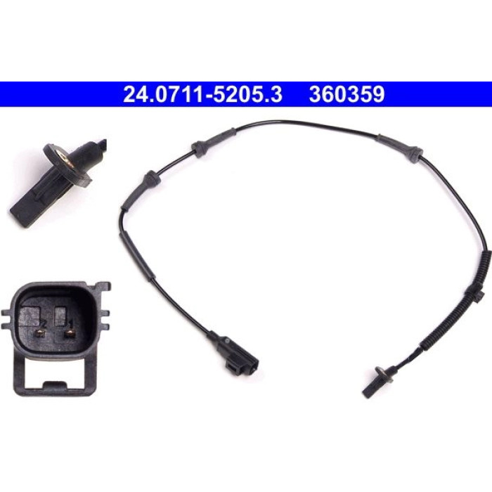 ATE 24.0711-5205.3 Sensor, Raddrehzahl