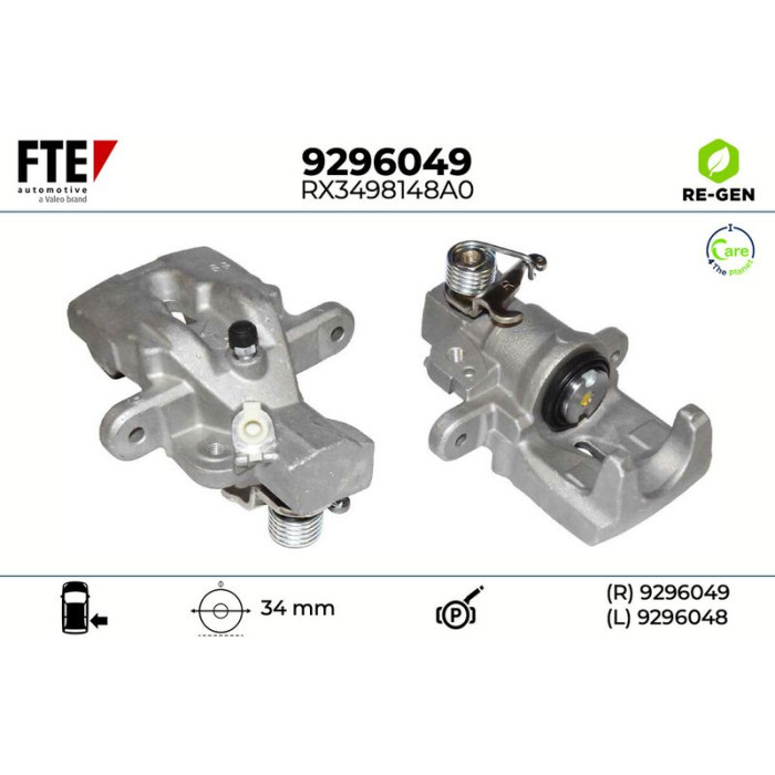 Bremssattel 9296049 Bremssattel 9296049