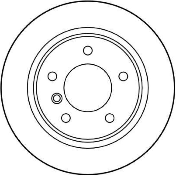 TRW DF2767 Bremsscheibe TRW DF2767 Bremsscheibe