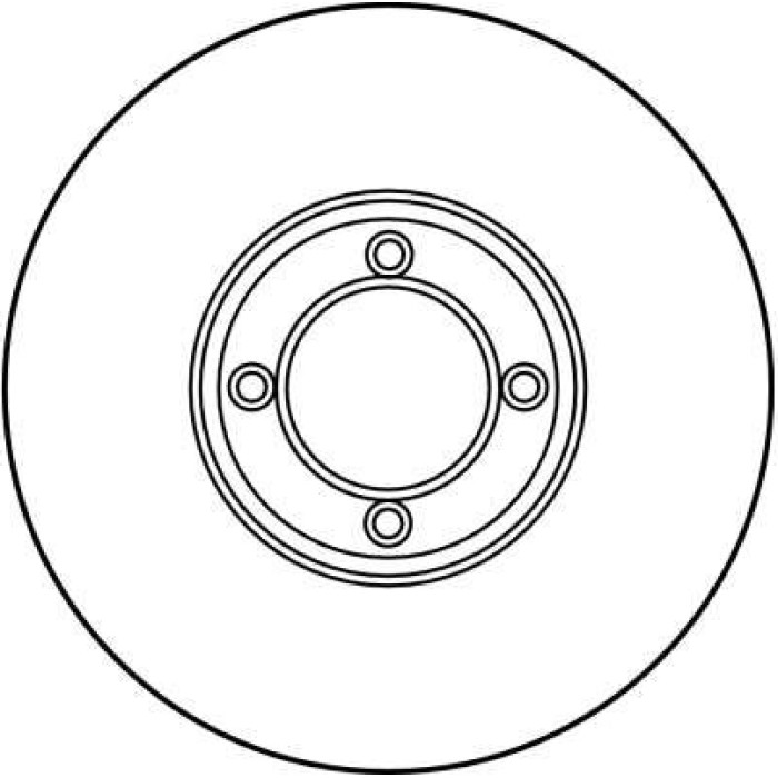 TRW DF1856 Bremsscheibe