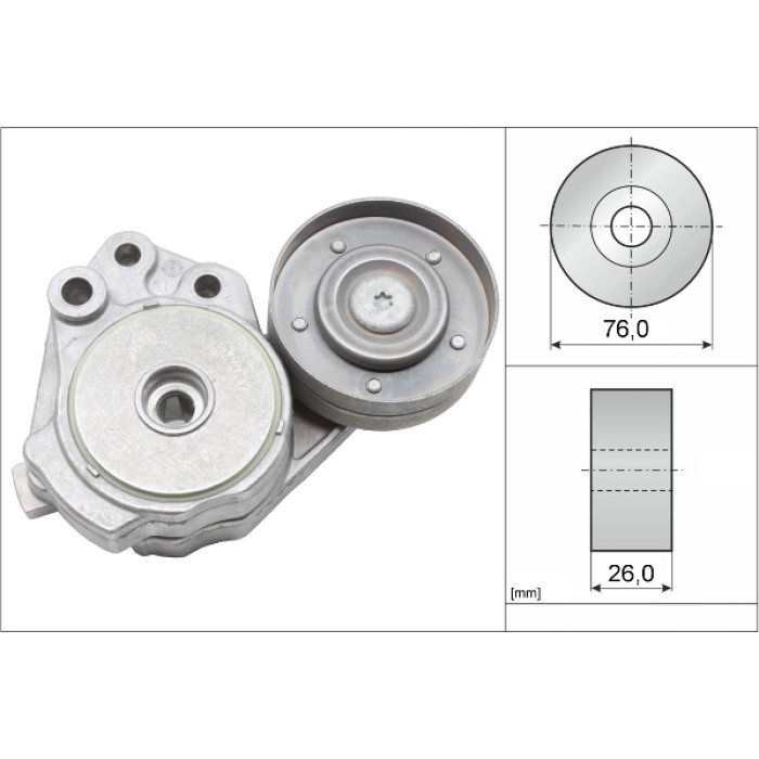 Spannarm, Keilrippenriemen 534 0374 10