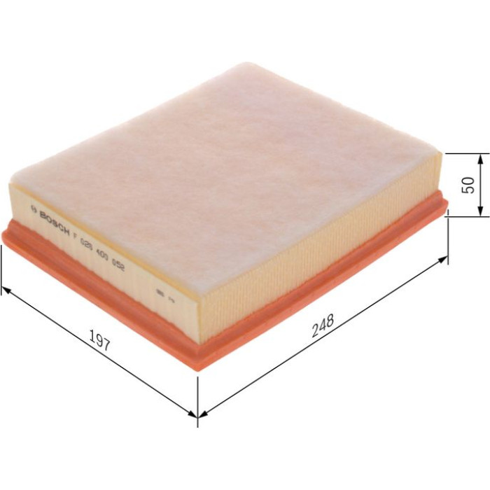 BOSCH F 026 400 052 Luftfilter BOSCH F 026 400 052 Luftfilter