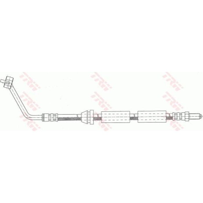 TRW PHD286 Bremsschlauch TRW PHD286 Bremsschlauch