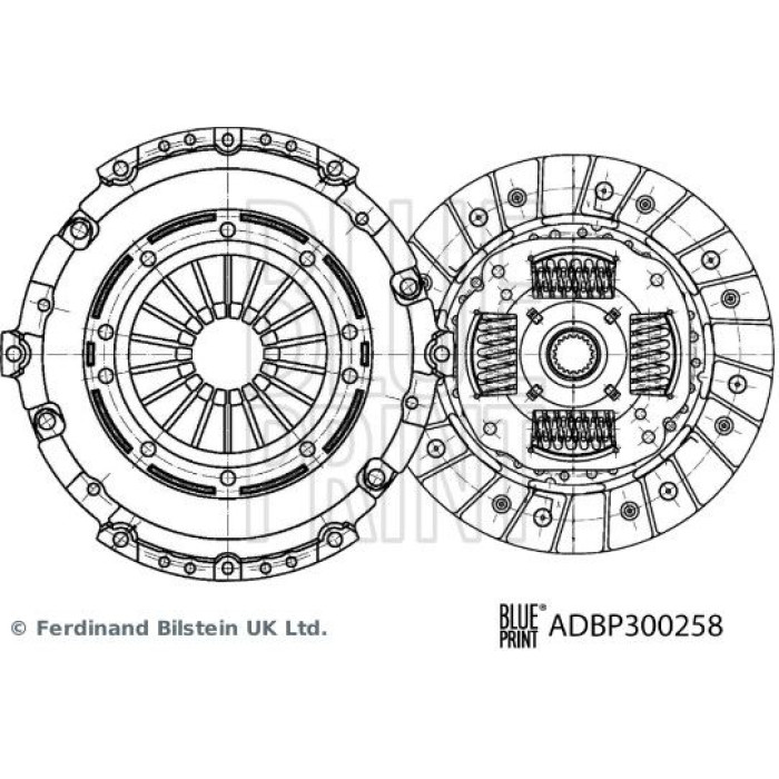 Blue Print ADBP300258 Kupplungssatz Blue Print ADBP300258 Kupplungssatz