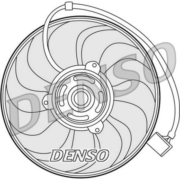 Denso DER27001 Lüfter, Motorkühlung Denso DER27001 Lüfter, Motorkühlung